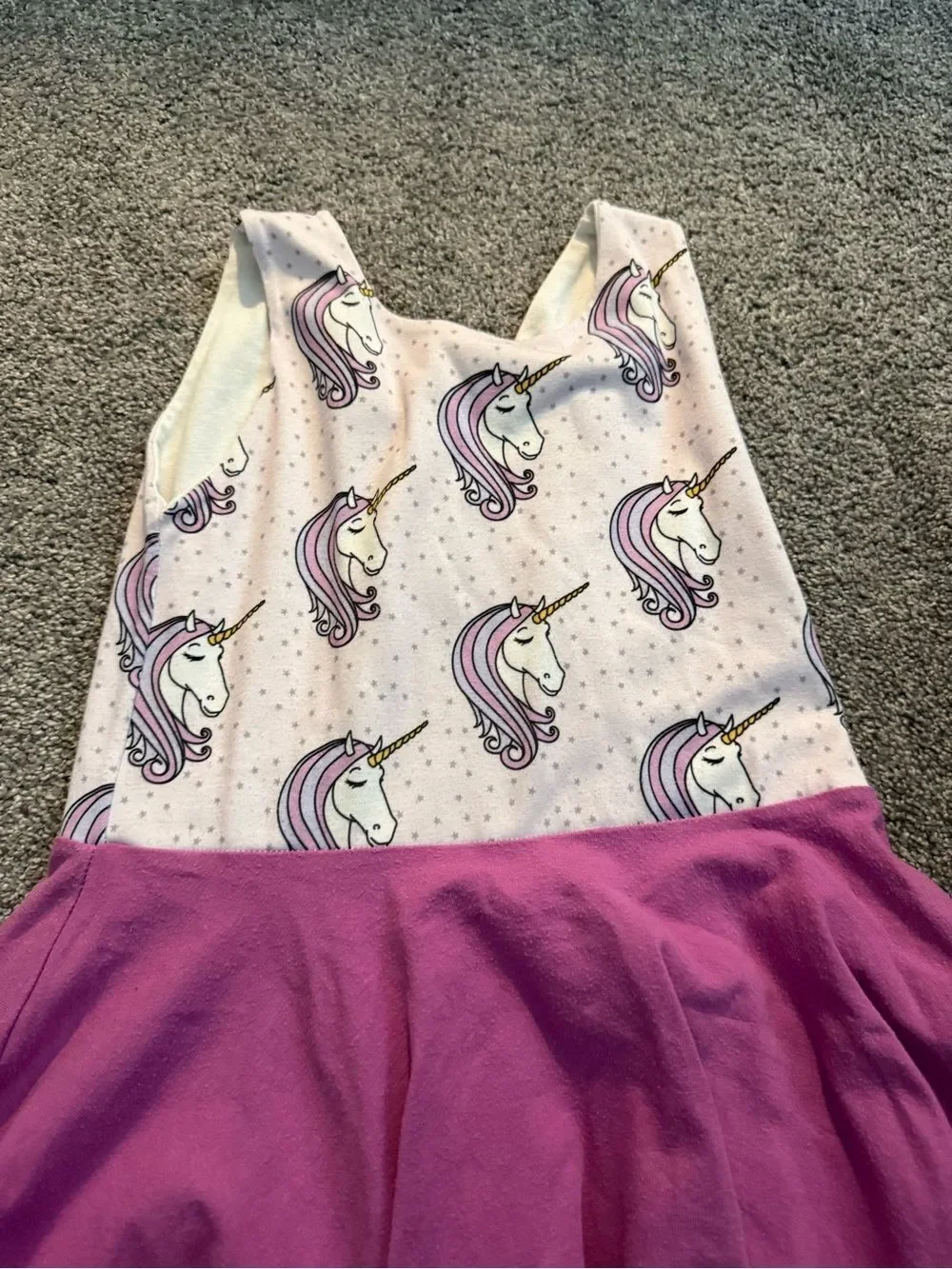 Malia + Kai Unicorn Print Twirl Dress Sz 6